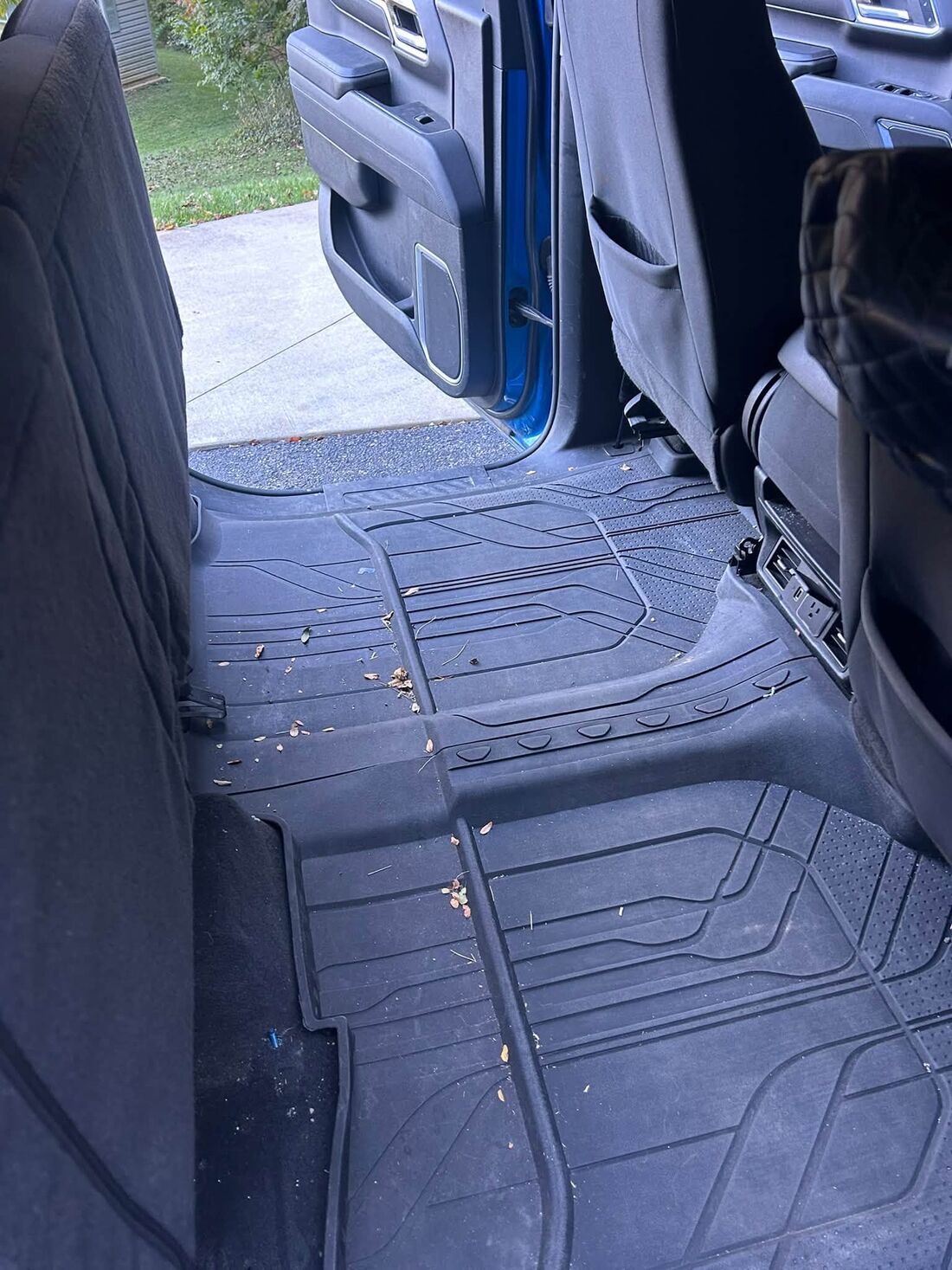 Rear floor before detailing